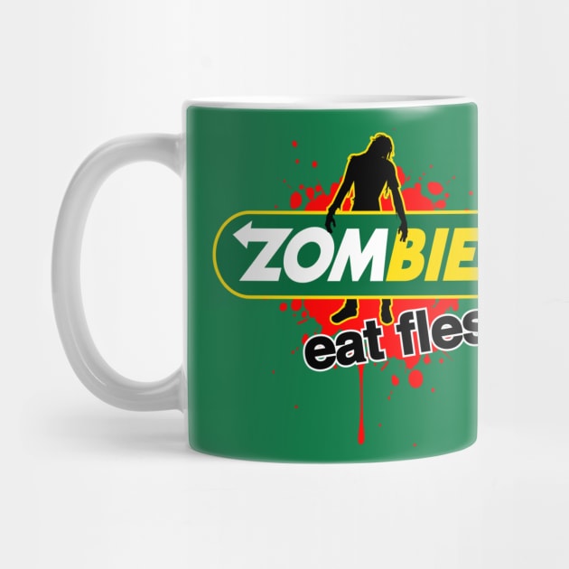 Zombie Eat Fresh by Cosmo Gazoo